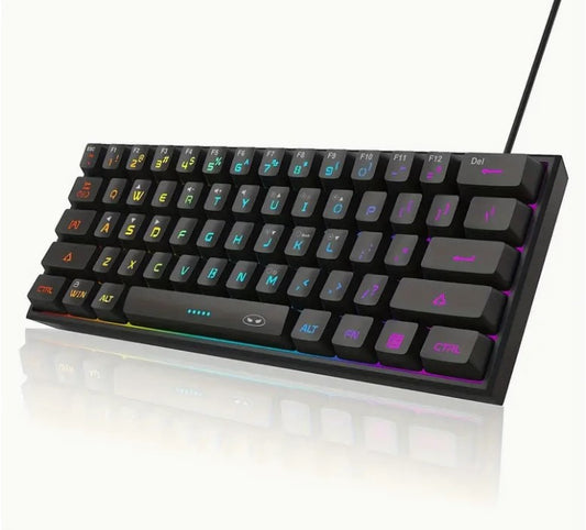 Gaming Toetsenbord RGB - Zwart